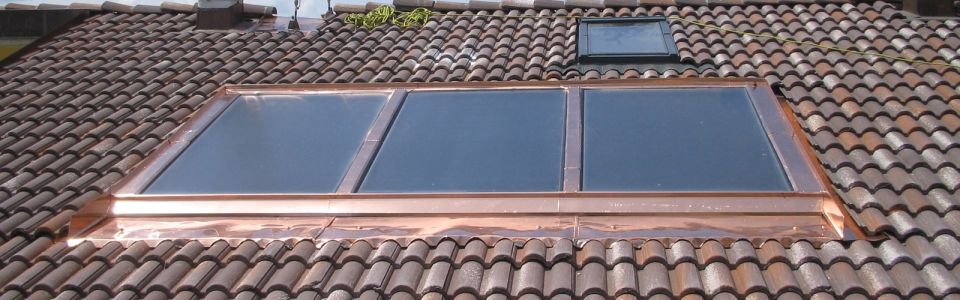 Impianto solare termico per abitazione privata